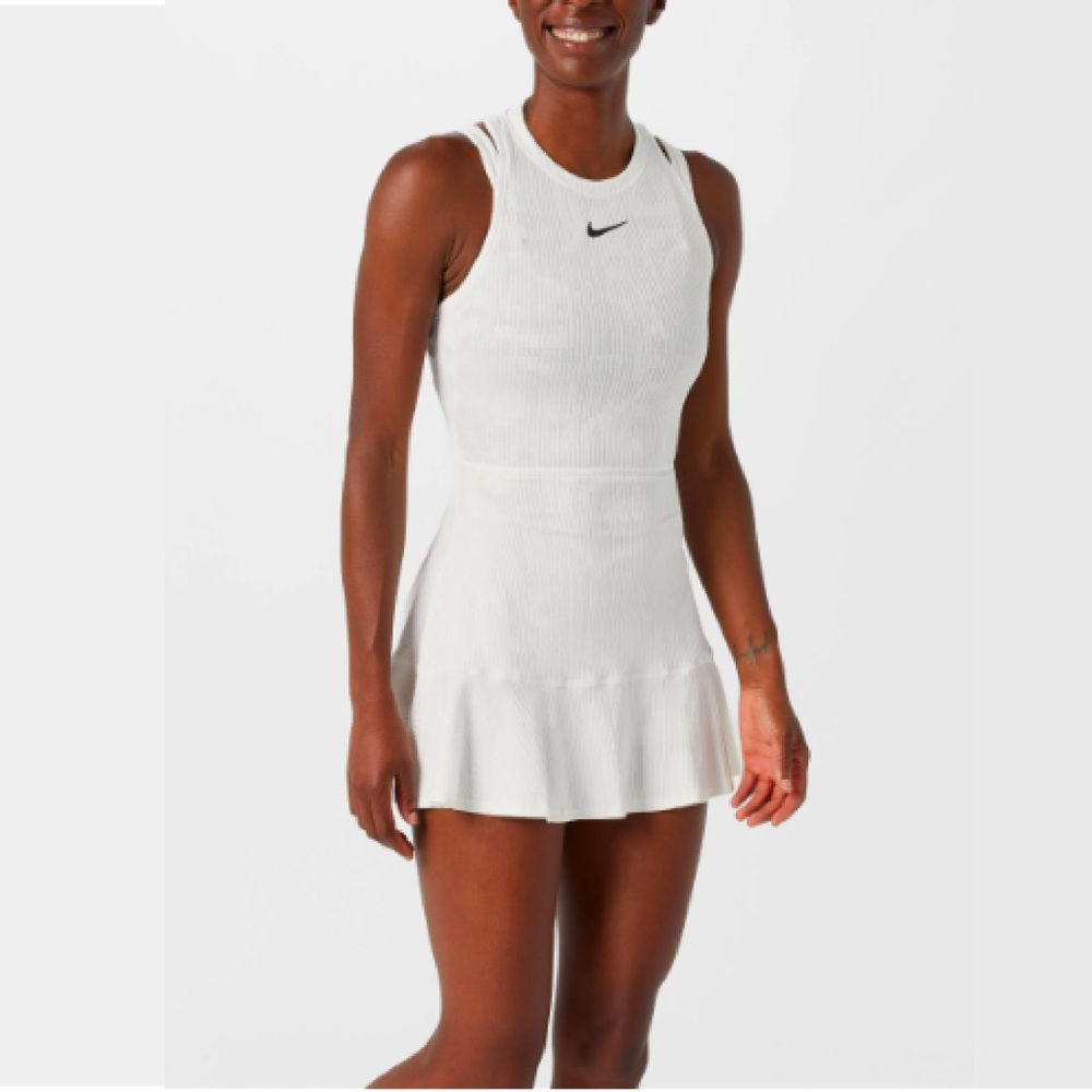 NWT Nike Summer London Slam Tennis White Dress Medium
